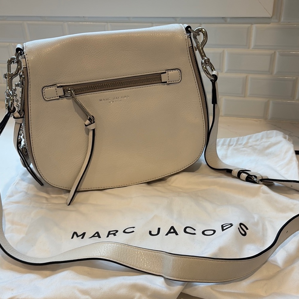 Marc Jacobs white medium crossbody